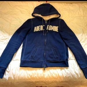 Abercrombie and Fitch Faux Fur Hoodie